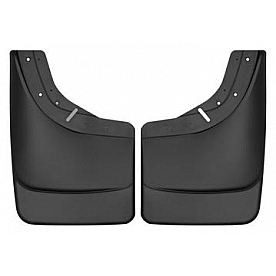 Husky Liner Mud Flap - Black Textured Thermoplastic Olefin Set Of 2 - 56221