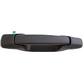 Help! By Dorman Exterior Door Handle - Plastic Black Single - 82702