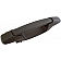 Help! By Dorman Exterior Door Handle - Plastic Black Single - 82702