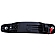 Help! By Dorman Exterior Door Handle - Plastic Black Single - 82703