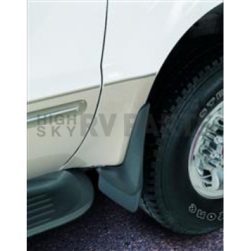 Husky Liner Mud Flap - Black Textured Thermoplastic Olefin Set Of 2 - 56401