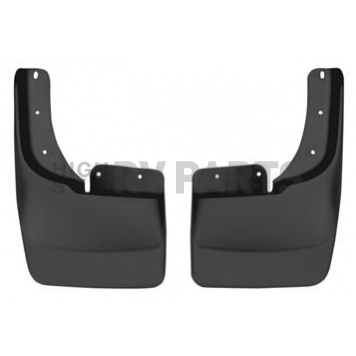 Husky Liner Mud Flap - Black Textured Thermoplastic Olefin Set Of 2 - 56411