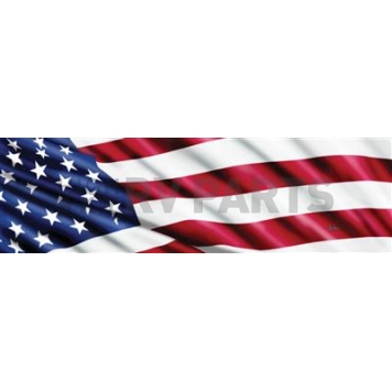 Vantage Point Window Graphics - American Flag - 090016L