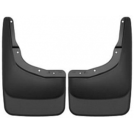 Husky Liner Mud Flap - Black Textured Thermoplastic Olefin Set Of 2 - 56601