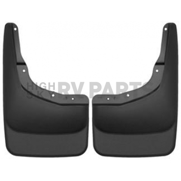 Husky Liner Mud Flap - Black Textured Thermoplastic Olefin Set Of 2 - 56601
