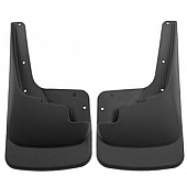 Husky Liner Mud Flap - Black Textured Thermoplastic Olefin Set Of 2 - 56641