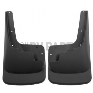 Husky Liner Mud Flap - Black Textured Thermoplastic Olefin Set Of 2 - 56641