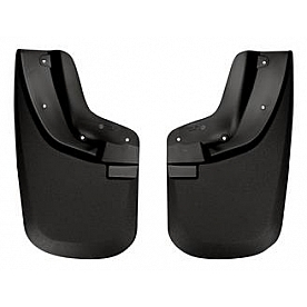 Husky Liner Mud Flap - Black Textured Thermoplastic Olefin Set Of 2 - 56691