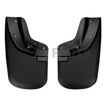 Husky Liner Mud Flap - Black Textured Thermoplastic Olefin Set Of 2 - 56691