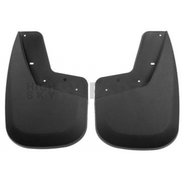 Husky Liner Mud Flap - Black Textured Thermoplastic Olefin Set Of 2 - 56801
