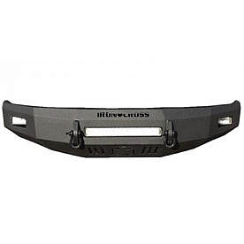 Iron Cross Bumper 1-Piece 40 Series Low Profile Steel Black - 4042599MB