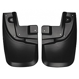 Husky Liner Mud Flap - Black Textured Thermoplastic Olefin Set Of 2 - 56931
