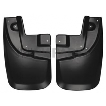 Husky Liner Mud Flap - Black Textured Thermoplastic Olefin Set Of 2 - 56931