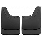 Husky Liner Mud Flap - Black Textured Thermoplastic Olefin Set Of 2 - 57061