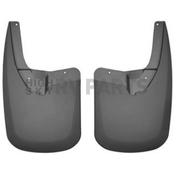 Husky Liner Mud Flap - Black Textured Thermoplastic Olefin Set Of 2 - 57151