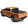 Retrax Tonneau Cover Hard Manual Retractable Black Matte Powder Coated Polycarbonate Plastic - 60335