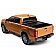 Retrax Tonneau Cover Hard Manual Retractable Black Matte Powder Coated Polycarbonate Plastic - 60335