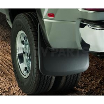 Husky Liner Mud Flap - Black Textured Thermoplastic Olefin Set Of 2 - 57181