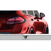 Extreme Dimensions Tail Light Cover - Plastic Carbon Fiber Set Of 2 - 107920