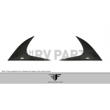 Extreme Dimensions Tail Light Cover - Plastic Carbon Fiber Set Of 2 - 107920-2