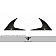Extreme Dimensions Tail Light Cover - Plastic Carbon Fiber Set Of 2 - 107920