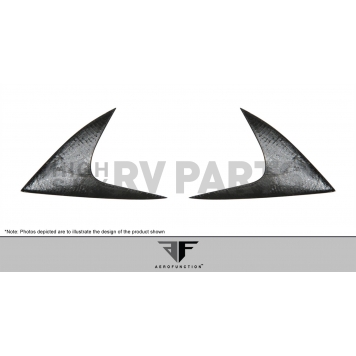 Extreme Dimensions Tail Light Cover - Plastic Carbon Fiber Set Of 2 - 107920-3