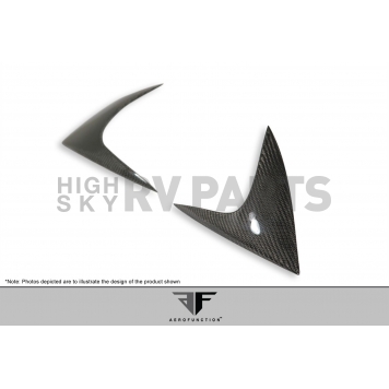 Extreme Dimensions Tail Light Cover - Plastic Carbon Fiber Set Of 2 - 107920-5
