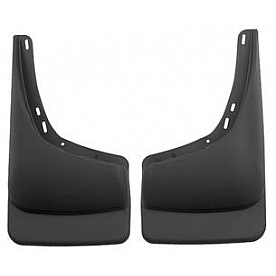 Husky Liner Mud Flap - Black Textured Thermoplastic Olefin Set Of 2 - 57241
