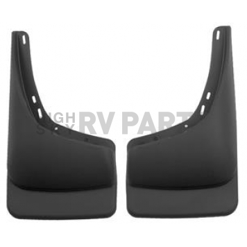 Husky Liner Mud Flap - Black Textured Thermoplastic Olefin Set Of 2 - 57241