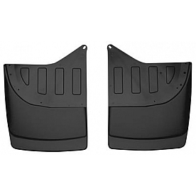 Husky Liner Mud Flap - Black Textured Thermoplastic Olefin Set Of 2 - 57351