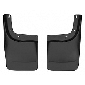Husky Liner Mud Flap - Black Textured Thermoplastic Olefin Set Of 2 - 57411