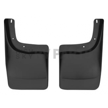 Husky Liner Mud Flap - Black Textured Thermoplastic Olefin Set Of 2 - 57411
