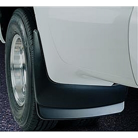 Husky Liner Mud Flap - Black Textured Thermoplastic Olefin Set Of 2 - 57451
