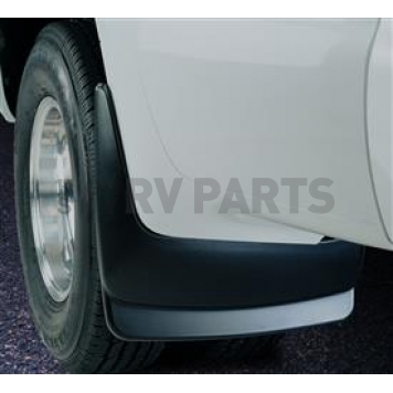 Husky Liner Mud Flap - Black Textured Thermoplastic Olefin Set Of 2 - 57451