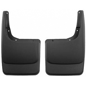 Husky Liner Mud Flap - Black Textured Thermoplastic Olefin Set Of 2 - 57601