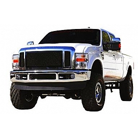 T-Rex Truck Products Grille Insert - Mesh Rectangular Black Powder Coated Steel - 51563
