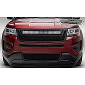 T-Rex Truck Products Grille Insert - Mesh Rectangular Black Powder Coated Steel - 6316641BR