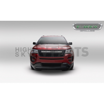T-Rex Truck Products Grille Insert - Mesh Rectangular Black Powder Coated Steel - 6316641BR-2