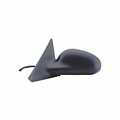K-Source Exterior Mirror Electric OEM Black Single - 61566F