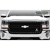 T-Rex Truck Products Grille Insert - Mesh Rectangular Black Powder Coated Steel - 6711301