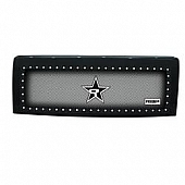 RBP (Rolling Big Power) Grille Insert - Black Stainless Steel Rectangular - 261568NDX1