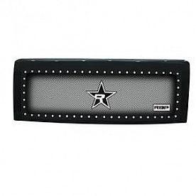 RBP (Rolling Big Power) Grille Insert - Black Stainless Steel Rectangular - 261568NDX1