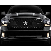 RBP (Rolling Big Power) Grille Insert - Black Powder Coated Steel  - 951462