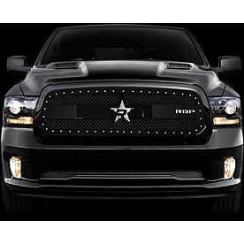RBP (Rolling Big Power) Grille Insert - Black Powder Coated Steel  - 951462