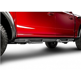 N-Fab Nerf Bar 4 Inch Aluminum Angular - PRC1971QCT