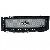 RBP (Rolling Big Power) Grille Insert - Black Stainless Steel Rectangular - 261205NDX1