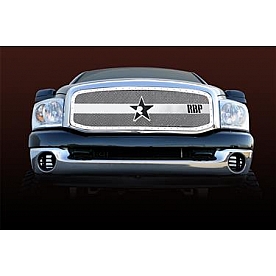 RBP (Rolling Big Power) Grille Insert - Chrome Plated Stainless Steel Rectangular - 851459