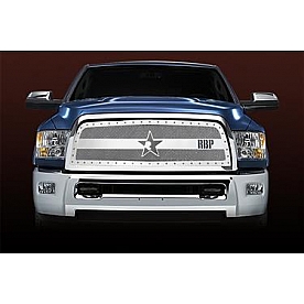 RBP (Rolling Big Power) Grille Insert - Chrome Plated Stainless Steel Rectangular - 851460