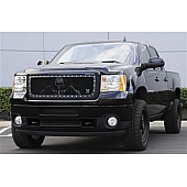 T-Rex Truck Products Grille Insert - Mesh Rectangular Flat Black Steel - 7112096