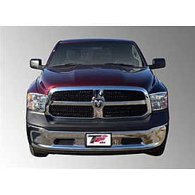 TFP (International Trim) Grille Insert - Mesh Trapezoid ABS Plastic Black Gloss - 68506GIB